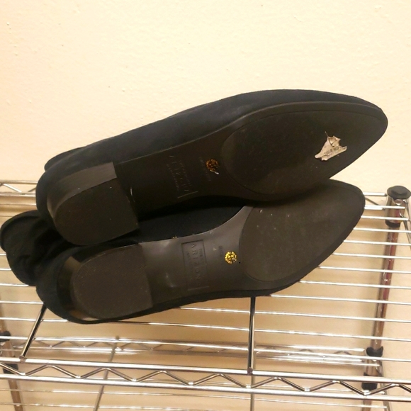 Women boots, the original Arizona Jean Company,color black, suede, size 7/2 - Picture 4 of 5